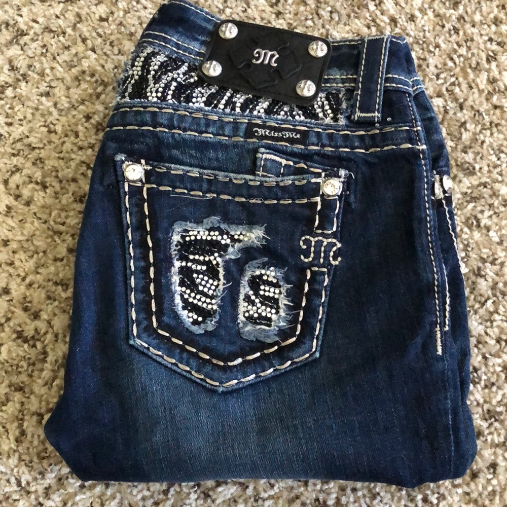 Crystal Miss Me Jeans